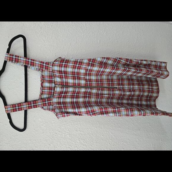 LIve to be Spoiled Plaid Jumper Dress - Picture 2 of 3